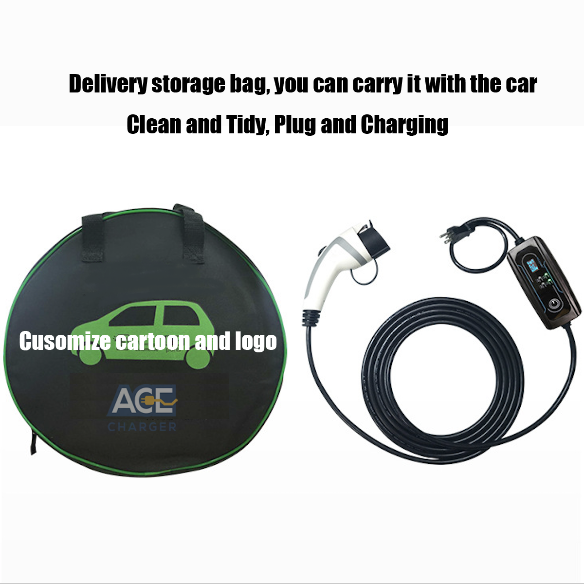 เครื่องชาร์จพกพา 2 แพ็คเกจ,bVzu ace Portable Ev Charger,Portable 240v Ev Charger,Car Charging Plug,Portable Electric Charger,Portable Hybrid Car Charger,Portable Ev Car Charger,Portable Ev Charger Battery,Electric Car Portable Battery Charger,Portable Car Electric Charger ,เครื่องชาร์จพกพาระดับ 1,เครื่องชาร์จไฮบริดแบบพกพา